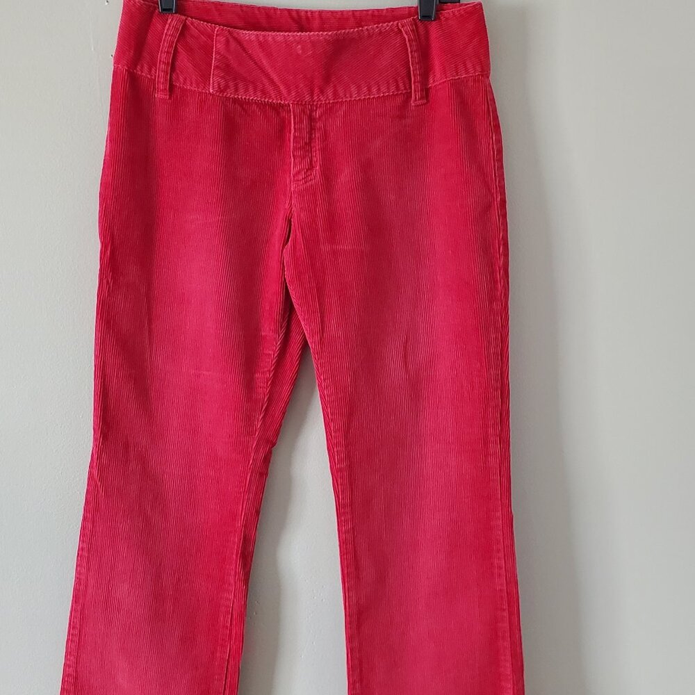 Tommy Hilfiger  True Red  Wide Leg Corduroy Jeans